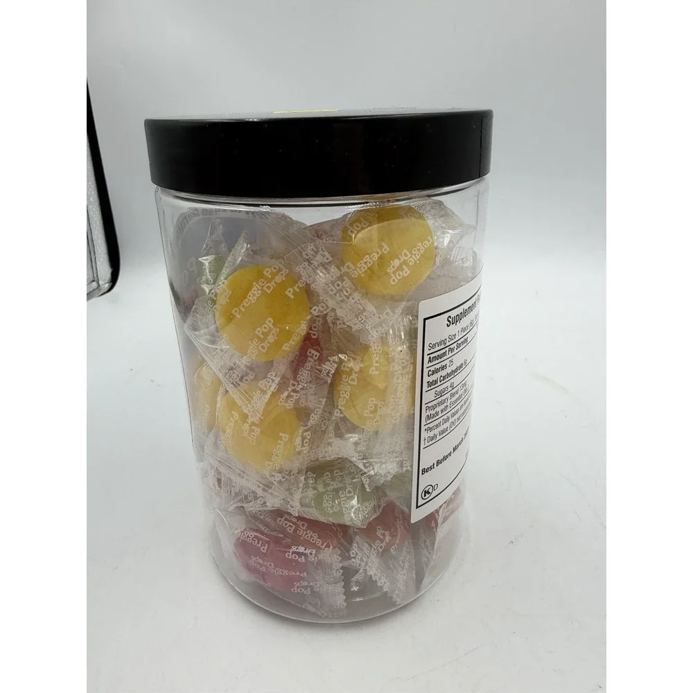 Preggie Pop Drops For Morning Sickness  Assorted Sour Flavors 48 Pc SEALED